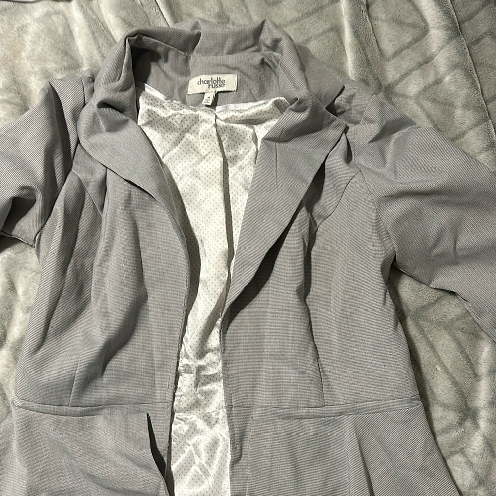 Grey blazer